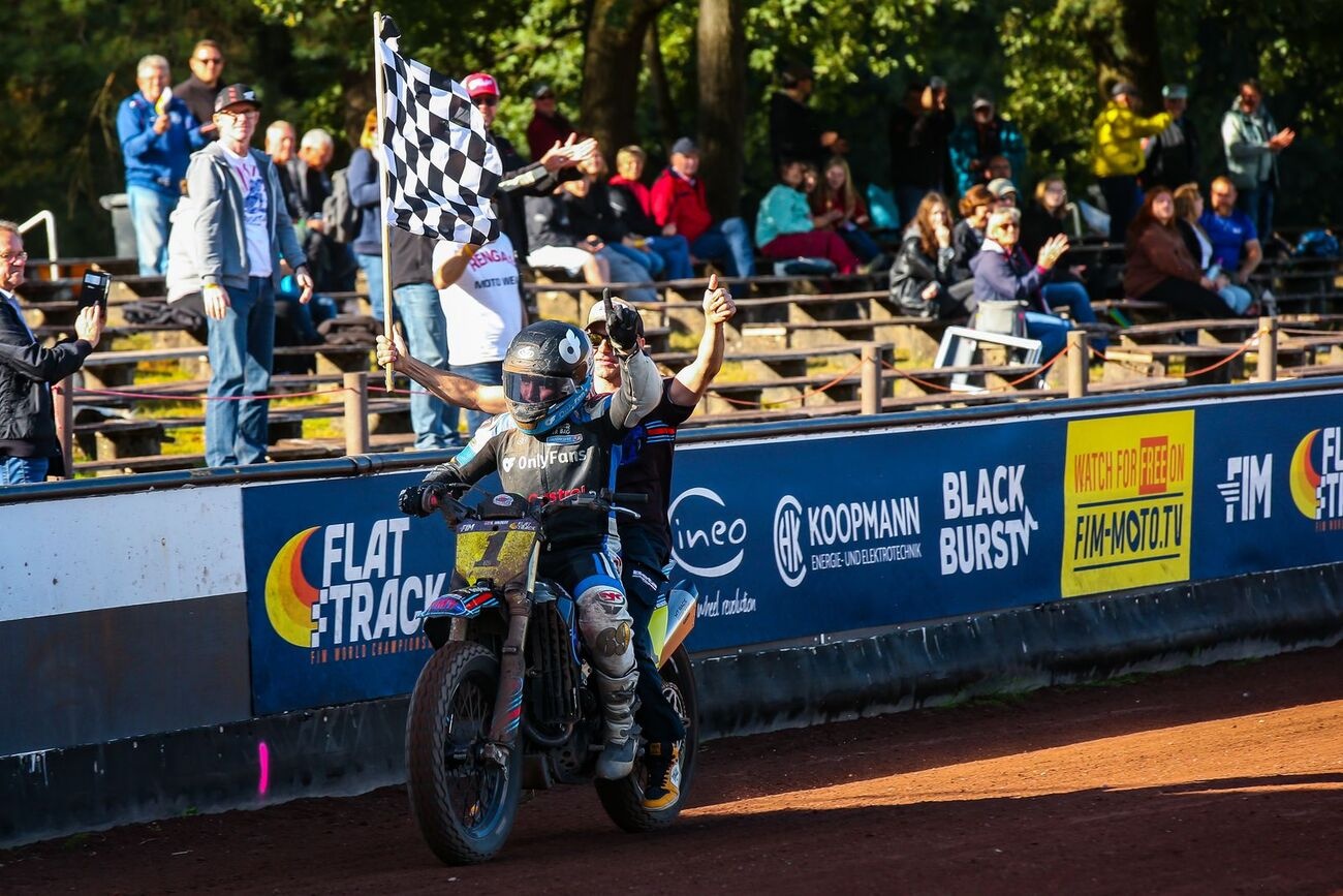 FIM Flat Track 2025, Germany: Halbert dominates on the long track and closes back in on the title race