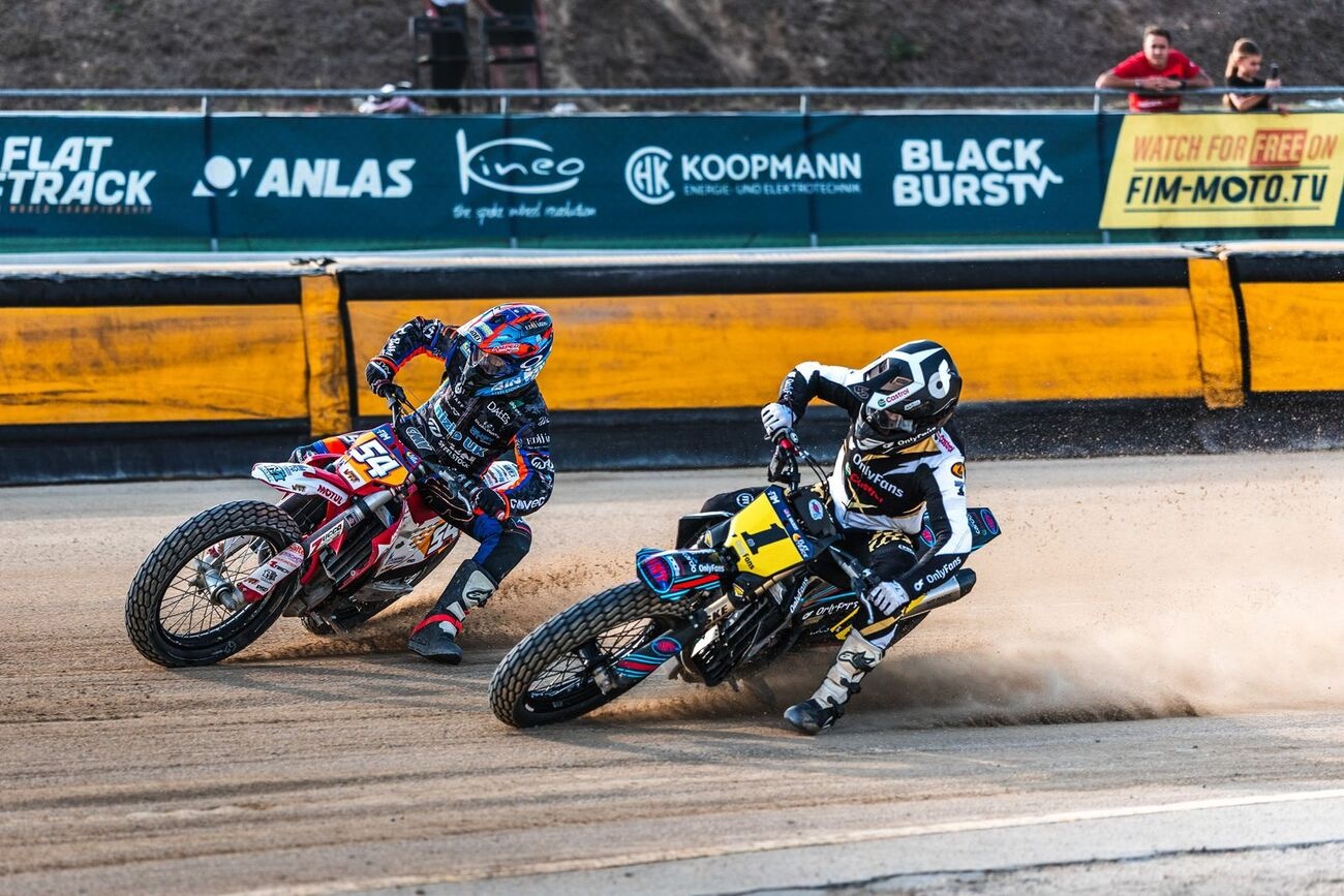 FIM Flat Track, Hungary: Halbert wins and leads the standings. Full results